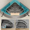 Wall Mounted Bathroom Shelves Shower Corner Shelf with Towel Bar Hook Space Aluminum Shampoo Holder Kitchen Organizer Rack 4