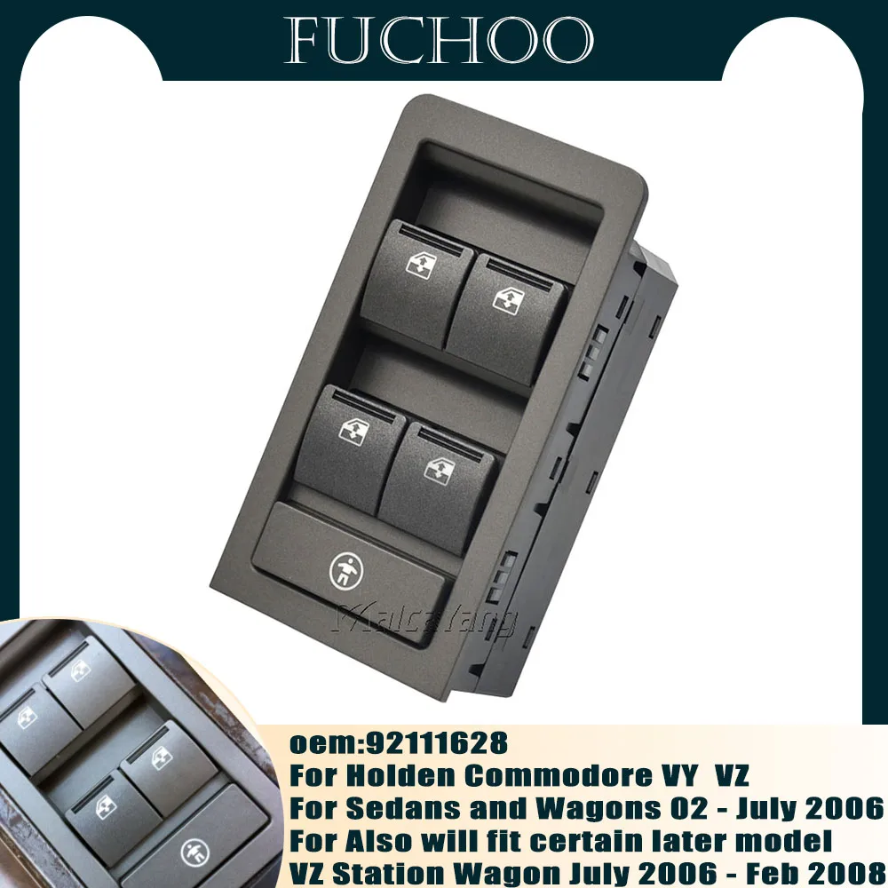 Car Accessories Power Window Control Master Switch 92111628 For Holden