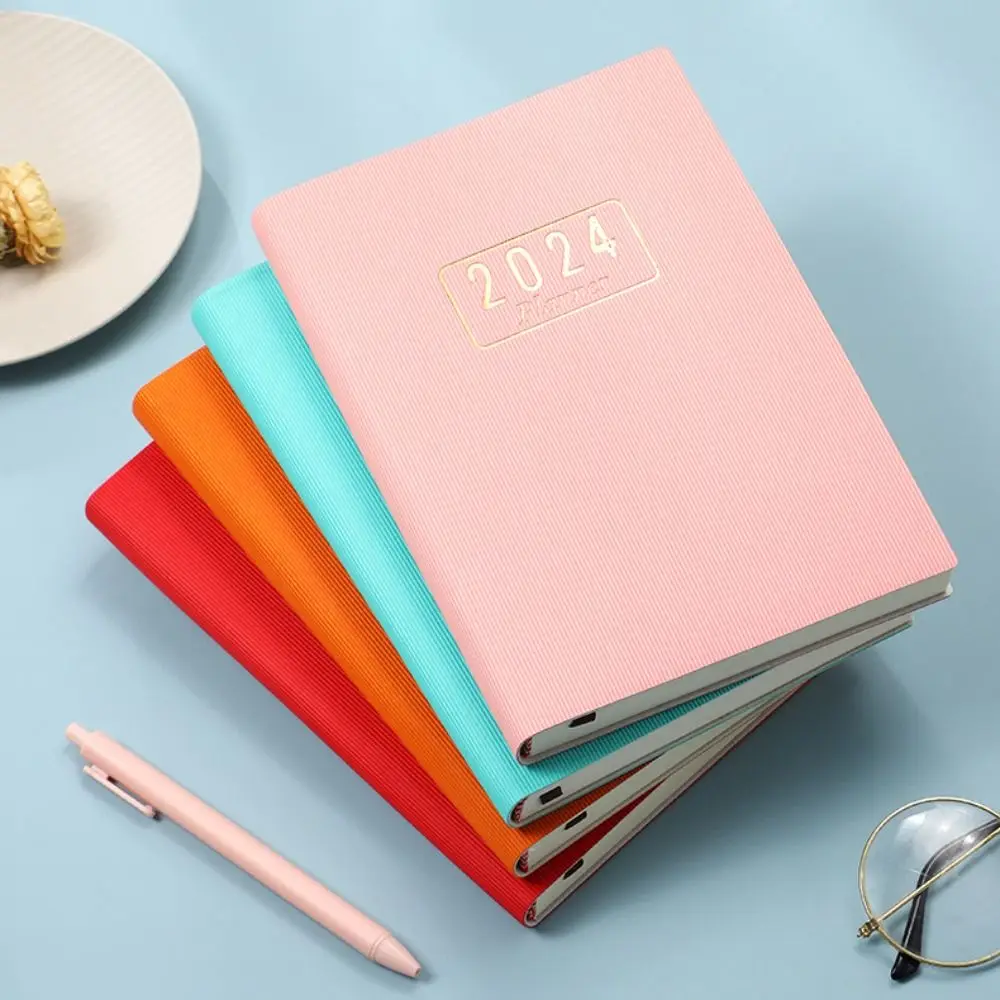 

To Do List English Agenda 2024 A5 Notebook Taking Notes Diary Notepad Business Notebook Time Organizer Diary Weekly Monthly