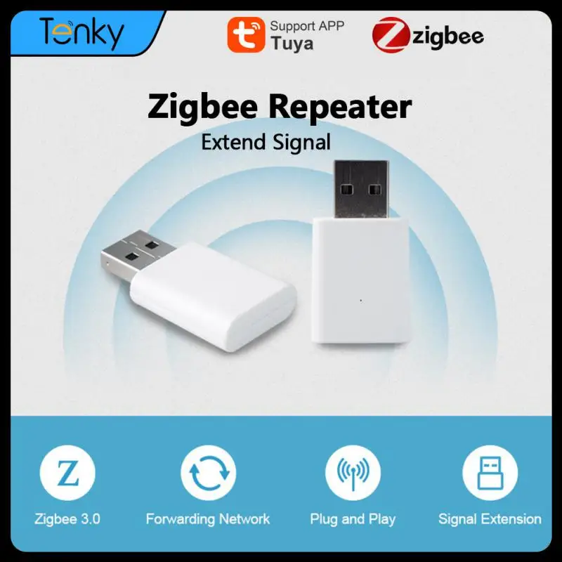 Ripetitore Di Segnale Tuya Zigbee Ripetitore Di Segnale Usb Portatile Amplificatore Intelligente Wireless Wifi Booster Extender Funziona Con Il Gatewa