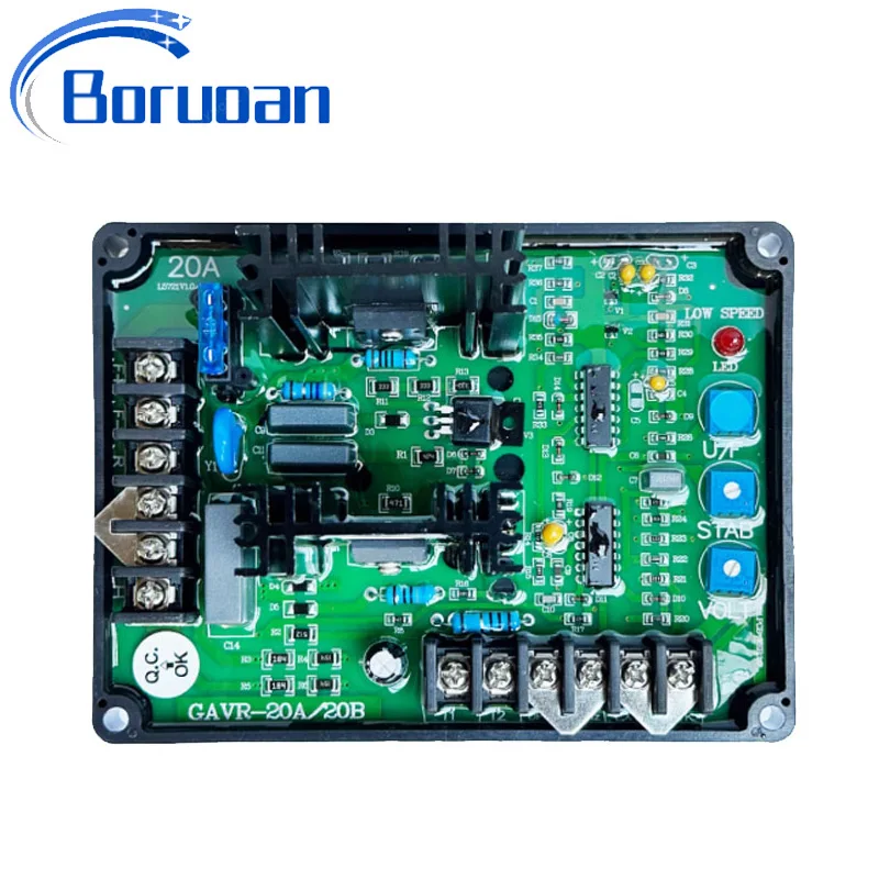 Gavr-15a 범용 브러시리스 발전기 Avr 자동 전압 조정기 모듈 Gavr 15A Gavr 15B 안정기 전원 부품 Gavr-20A
