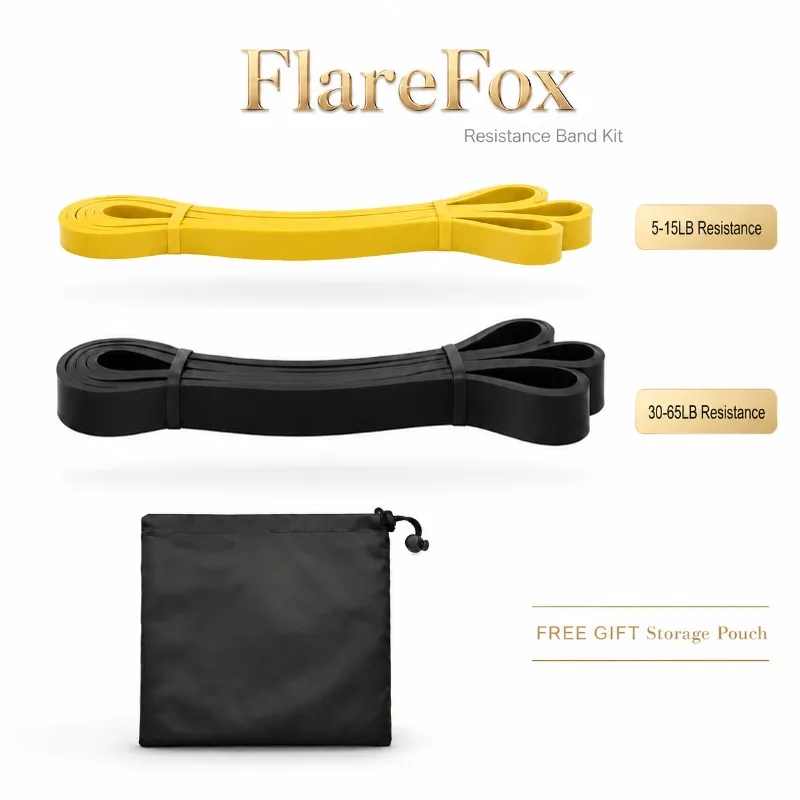 Resistance Bands for Home Yoga and Gym Workouts - Elastic Exercise and Bodybuilding Accessory