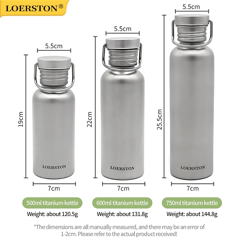 Cycling Portable Sports Water Bottle Pure Titanium Reusable Drinking for Outdoor Camping Tourism Sports sports water bottle