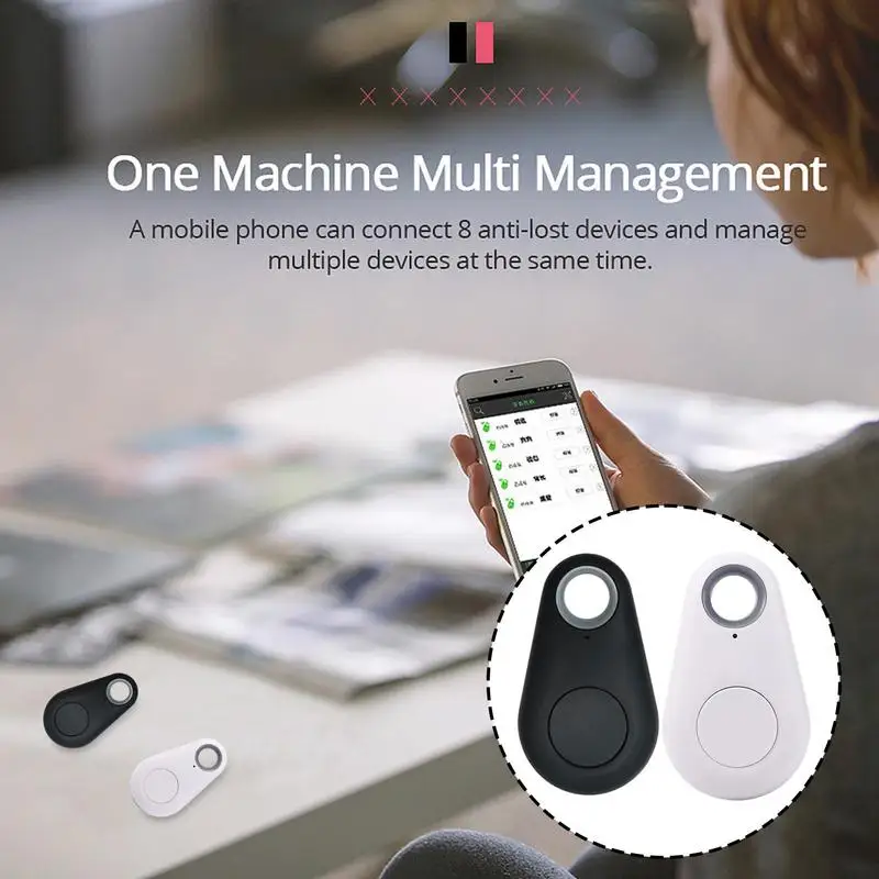 GPS Tracker Mini Fashion Smart Pets Anti Lost Alarm GPS Tracker Wallet Key Finder Locator Dog Pet Child Key Finder