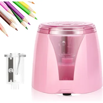 Automatic Electric Pencil Sharpener Powered by 2AA Batteries Efficiently Sharpens Pencils of 68CM Length Ideal for School Home 1