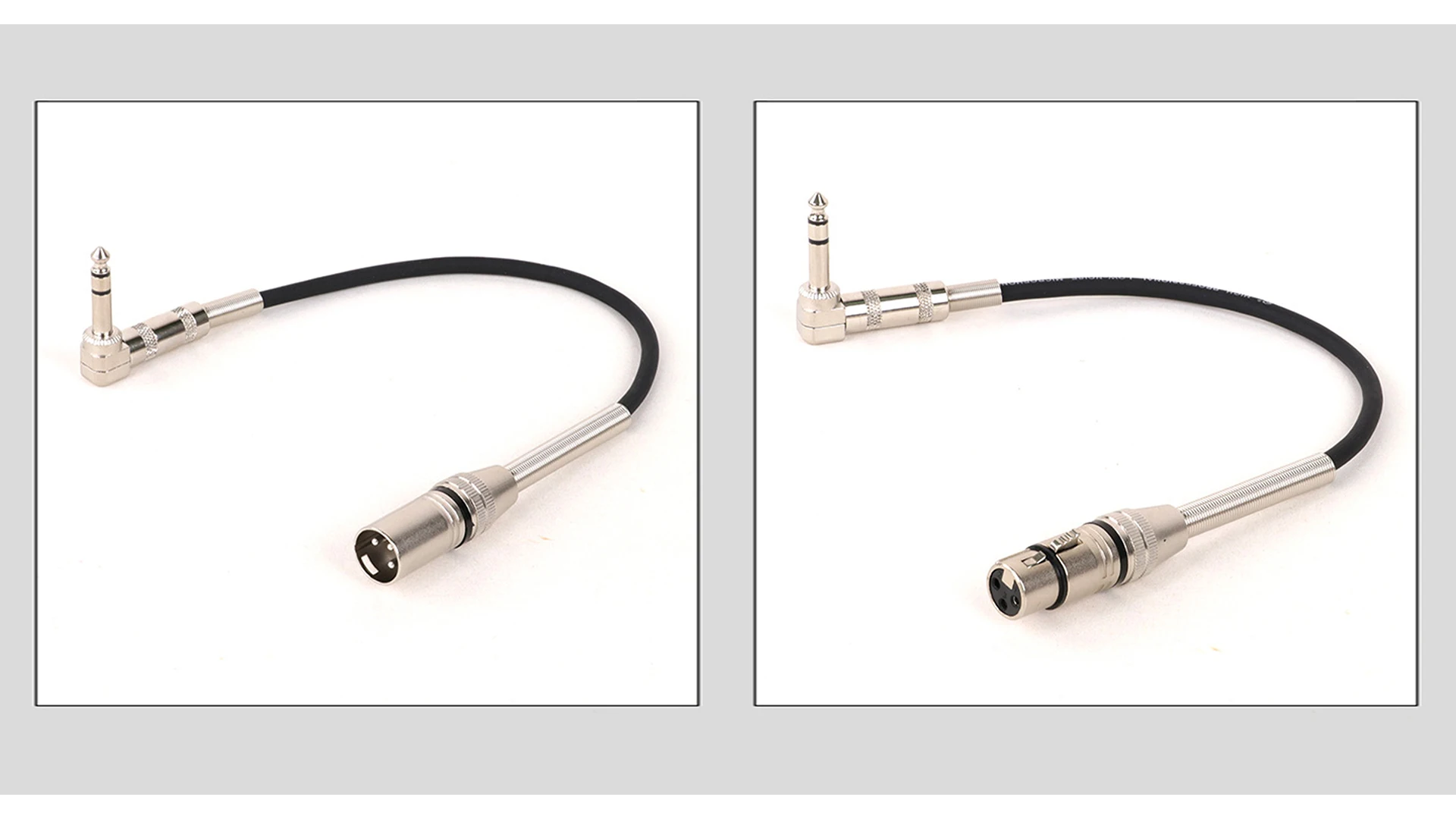 1 Stück XLR auf 90 Grad 6,5 TRS symmetrisches Audiokabel XLR Kanone Stereo Karon Mikrofon Mischpult Soundkarte Verlängerungsleitung – Detail 7
