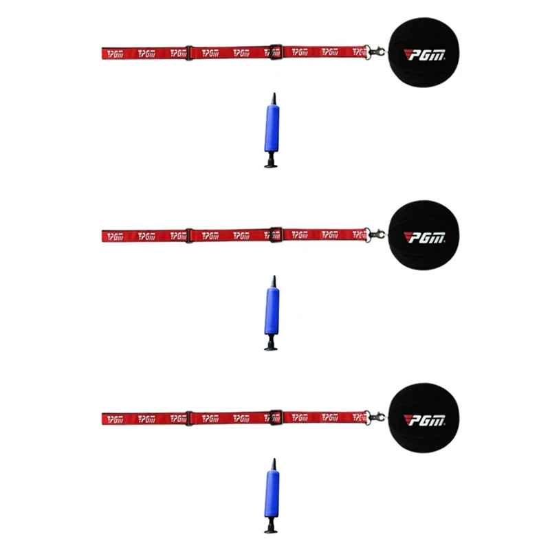 

New-3X PGM надувной умный Тренажер для гольфа, портативный корректор поворотной руки, вспомогательная коррекция осанки, тренировочный тренажер, черный