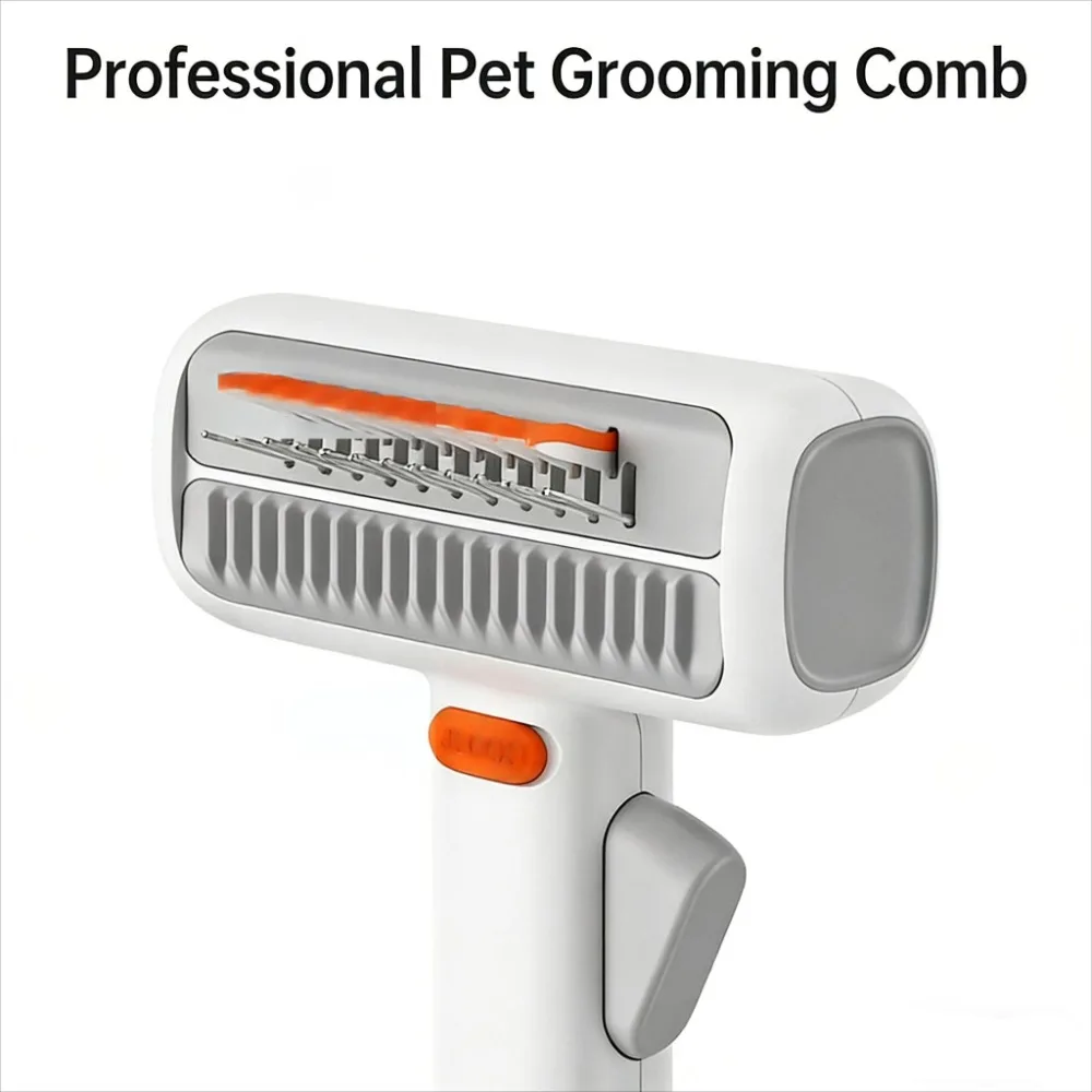 2‑in‑1 Katzenkamm – Dematting & Deshedding Tool