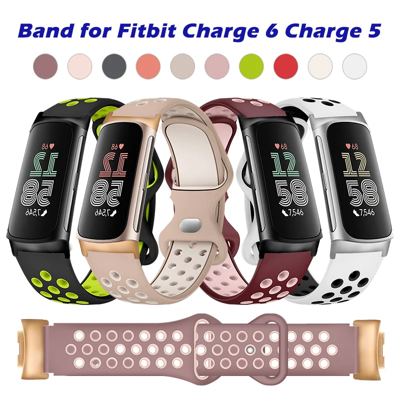 Breathable Quick-Dry Silicone Sport Wristband with Round Hole Strap Design