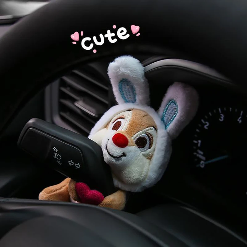 

Фэнтезийный чип и Дейл, плюшевая игрушка, серия Disney аниме, сигнал поворота, маленькие украшения, автомобильные аксессуары, кукла-пилот стеклоочистителя из мультфильма, 16 см