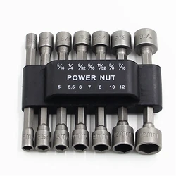 High-Performance Hexagonal Wrench and Screwdriver Tool Set with Socket Extension Rod (14pc set)