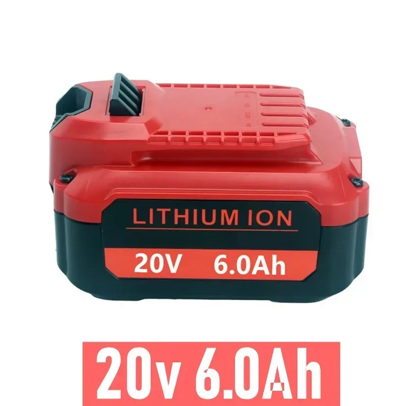 

20V 6000mAh Electric Drill Li-lon Battery For Craftsmen CMCB206 CMCB202 CMCB204 V20 Series Tool Accessories