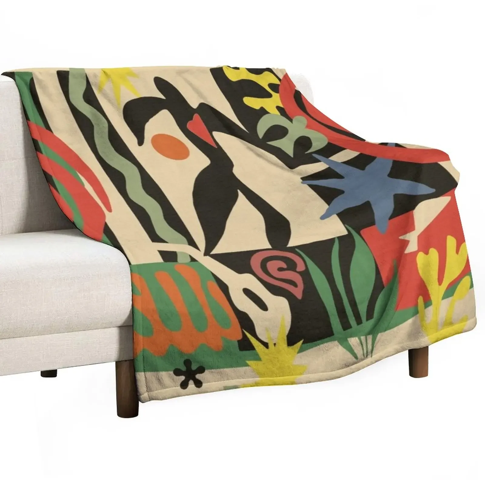

Inspired by Matisse (Vintage) Throw Blanket Warm Comforter Weighted wednesday Blankets