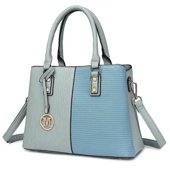 Borsa da DONNA Miss Lulu, borsa con manico elegante in pelle PU, borsa hobo vintage con tracolla staccabile e manico superiore 1