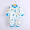 Cotton Baby Jumpsuit Baby Long Sleeve Toddler Romper Clothes Newborn Cute Romper Baby Home Clothes Baby Girl Winter Clothes 3
