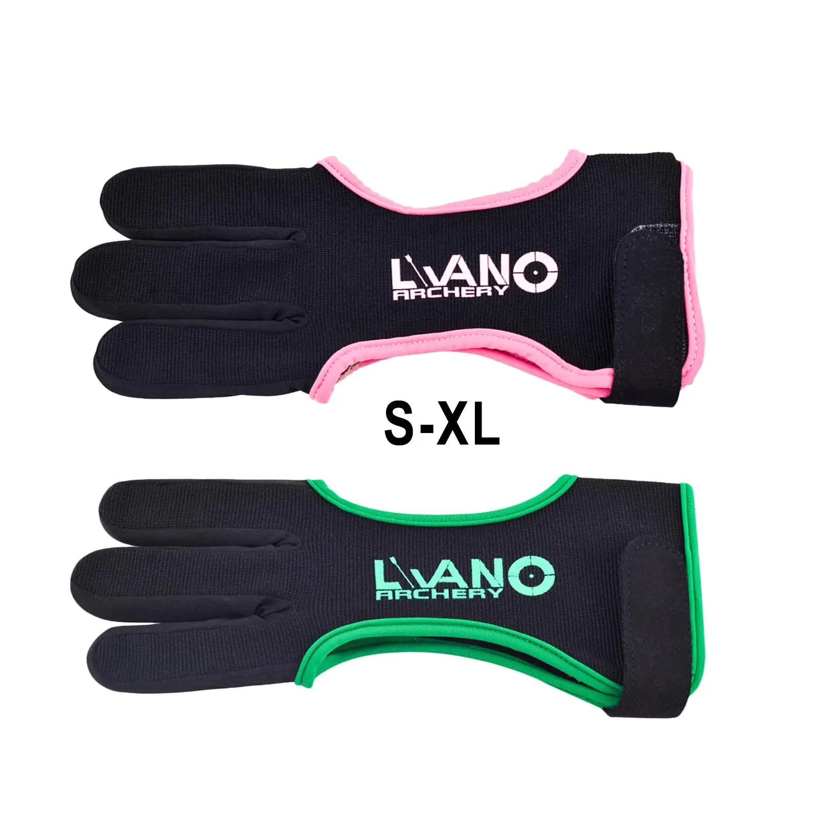 s 3 Finger Leather for Recurve Compound Bow, Finger Guards for , Hunting and Targeting