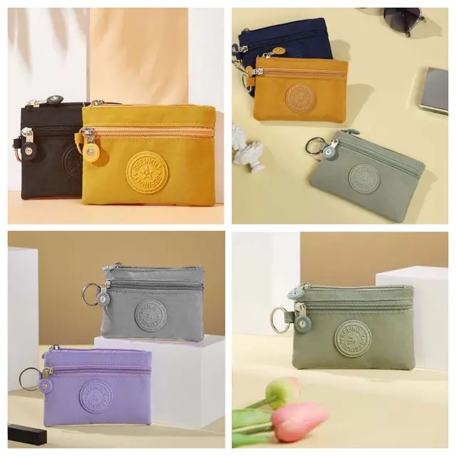 Korean Short Zipper Coin Purse