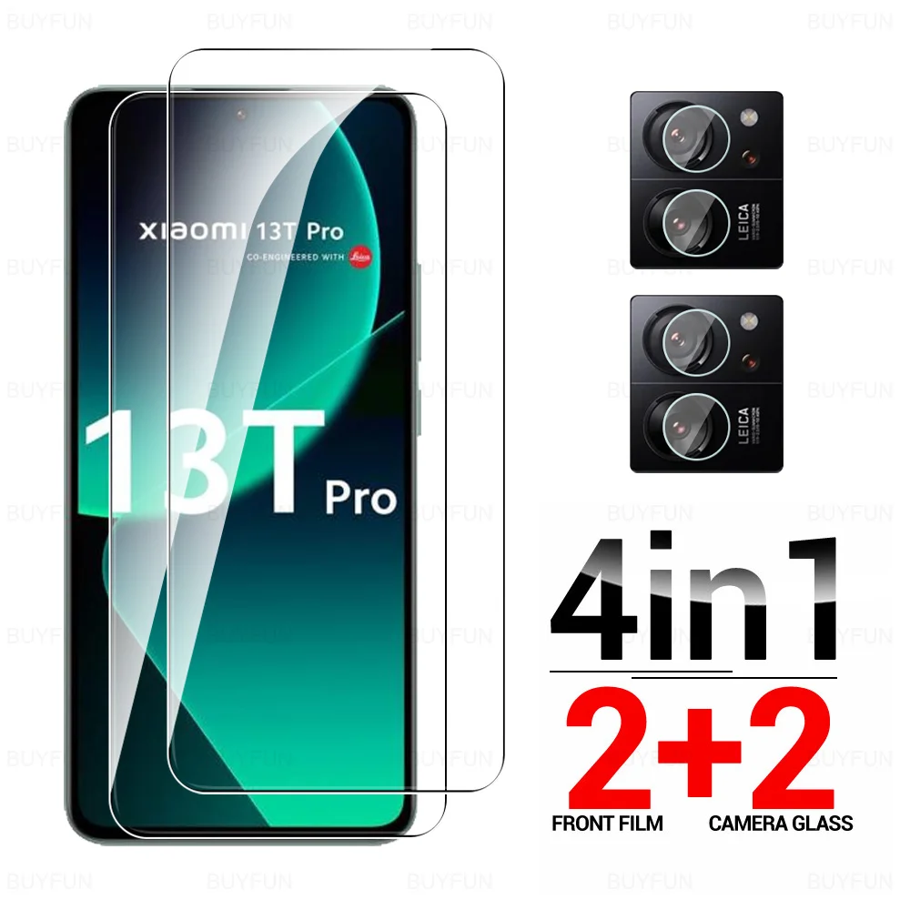 

Закаленное стекло 4 в 1 для Xiao mi 13 T Pro, защита для экрана Xiaomi 13 T Pro, защитная пленка для объектива Xiaomi13T mi 13TPro 13 T 2023