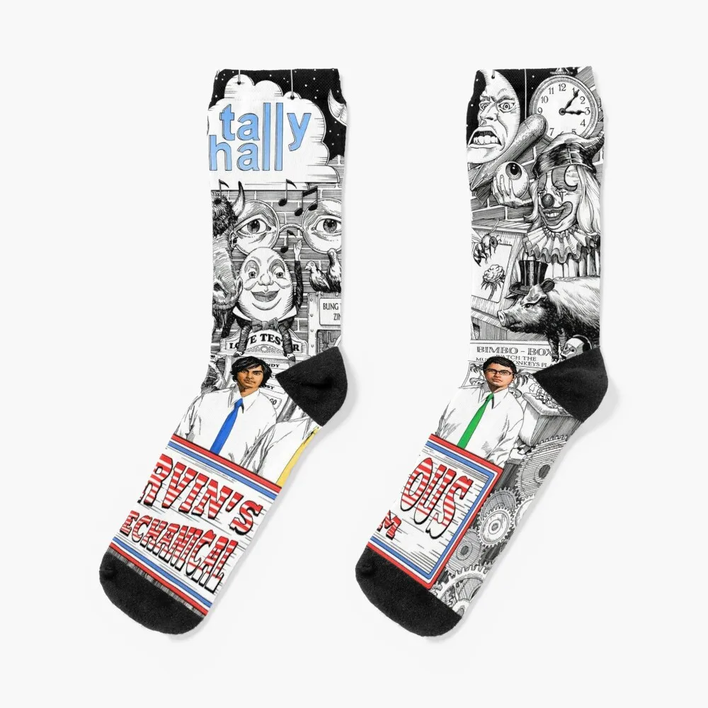 

tally hall Socks custom sports floral Lots funny sock Socks Men's Women's