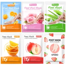 

6Pack Foot Peeling Mask Remove Dead Skin Peel Heels Foot Exfoliating Mask for Legs Exfoliation for Feet Mask Pedicure Socks