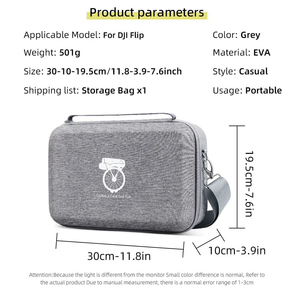 FLIP Handbag For DJI FLIP RC N3/RC 2 Remote Control Suitcase Body Case Suitcase Carrying Case For DJI Drone Accessories