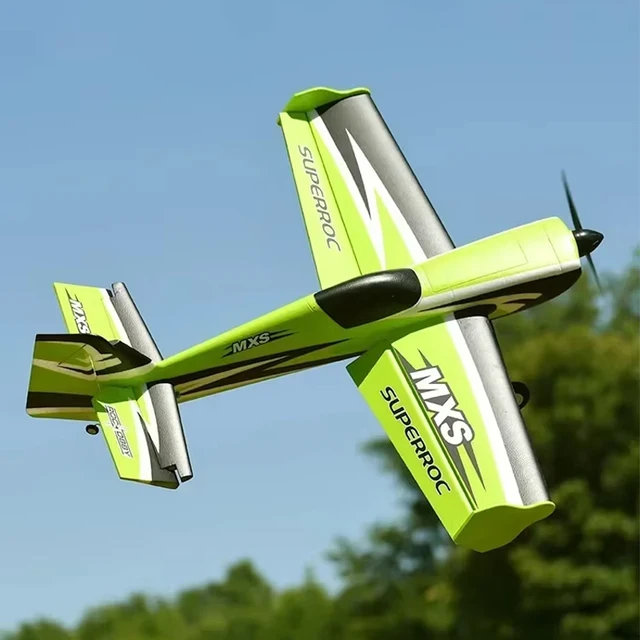 FMS 1100mm MXS V2 RC Upgraded Version Aerobatic 3D Sport Plane Model XT60 Fixed Wing Remote-controlled aircraft Adult boy toys 2