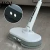 Rechargeable Cordless Electric Mop with LED light Dual-wheel High-speed Rotary Sweeper Automatic Water Spray Window Glass washer 6