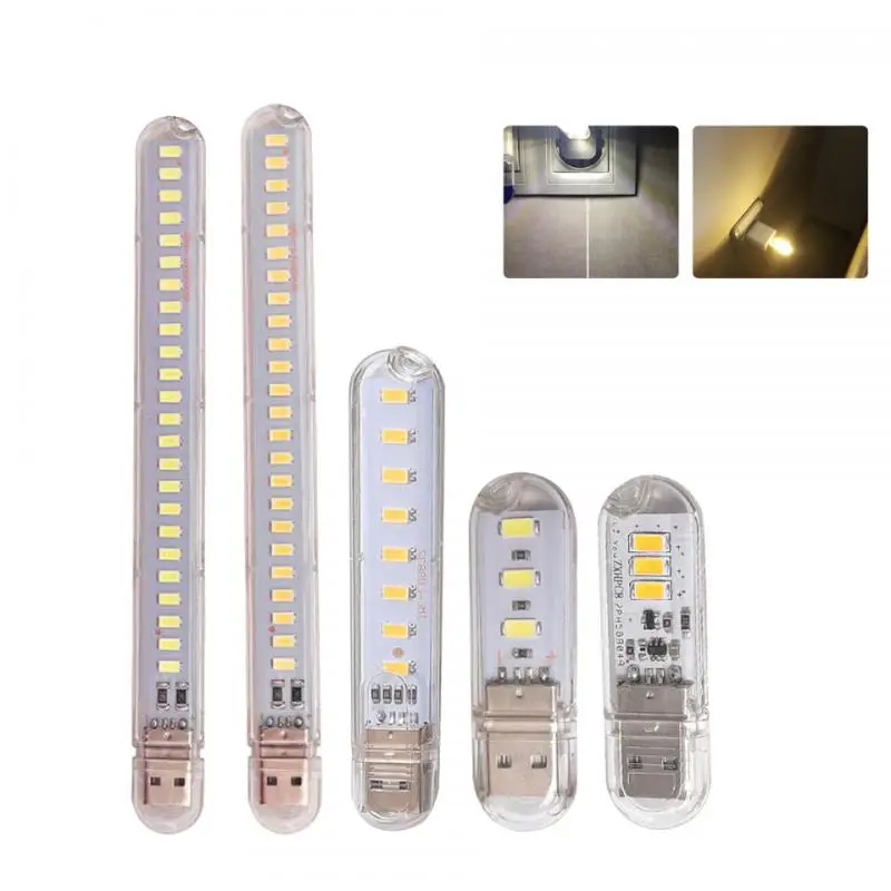 24LED Mini Portable LED Night Light Book Light Eye Protection Reading