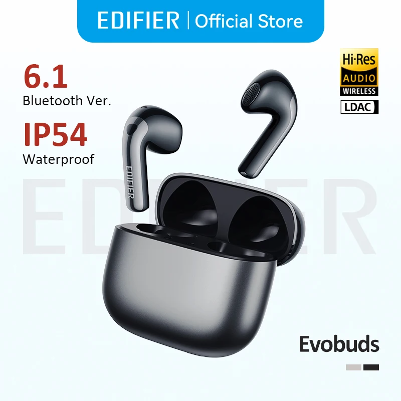 Edifier Evobuds トゥルーワイヤレスイヤホン Bluetooth イヤホン AI