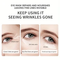 Seaweed Eye Mask, Selected Large-Leaf Seaweed Essence, Deeply Moisturizes and Makes Skin Around the Eyes Look Slimmer, Suitable for Men and Women, New Year Gifts, Holiday Gifts 2