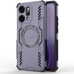 Advanced Heat Dissipation Magnetic Wireless Charging Case with Lens Protection for OPPO Reno14 (Purple)