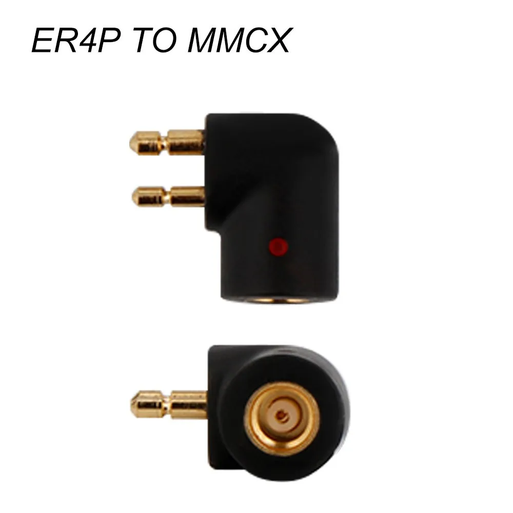 NEUES vergoldetes MMCX-Kabel verbunden mit Etymotic ER4P ER4B ER4S ER4PT ER6I Kopfhörer für Etymotic Series Kopfhörer Audio Jack Adap – Detail 1
