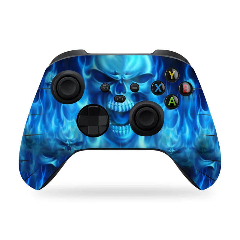 17 Style Sticker For XBOX Series X/S Controller Anti-slip Protective Skin Stickers For Xbox Series S/X Game Joystick Accessories 