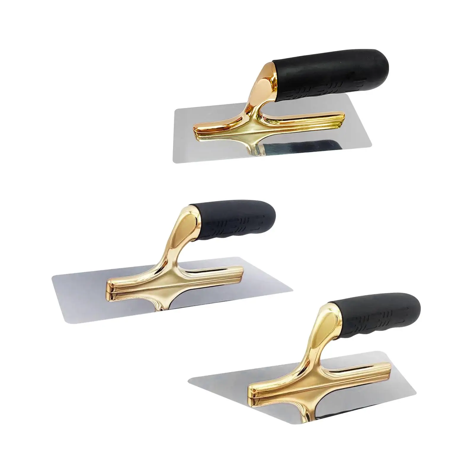 Plastering Trowel Normal Polish Stainless Steel Putty Paint Filling Spatula for Cement Wall Decoration Wall Construction Stucco 2