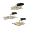 Plastering Trowel Normal Polish Stainless Steel Putty Paint Filling Spatula for Cement Wall Decoration Wall Construction Stucco 2