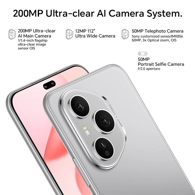 2025 nouveau HONOR 400 Pro Version mondiale 5G Smartphone 200MP caméra Snapdragon 8 Gen 3 6.7 ''écran AMOLED 100W filaire 50W sans fil 3