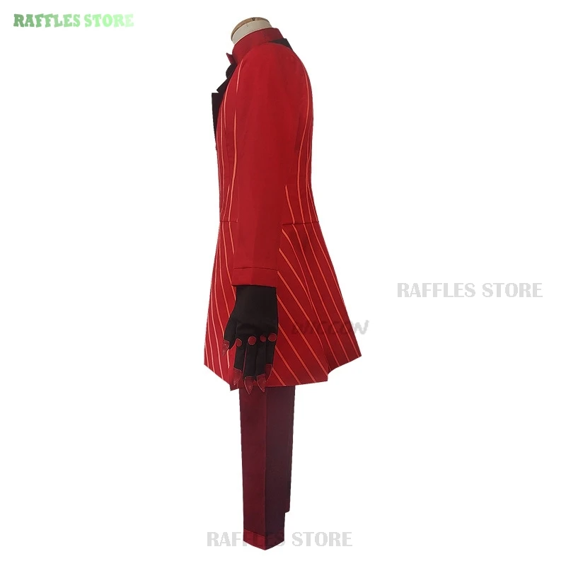 Anime Hazbin Cosplay Hotel ALASTOR Uniform Costume Uniform Suit Outfit Halloween Carnival Costume For Adult Hazbin Cos Hotel 20