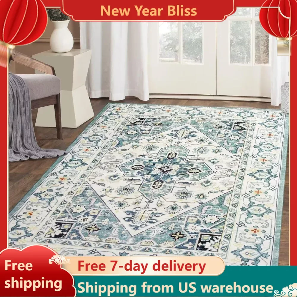 

Anti-shedding and Washable Decoration Home Decorations Bohemian Style Large Living Room Rugs Carpet in the Living Room Carpets