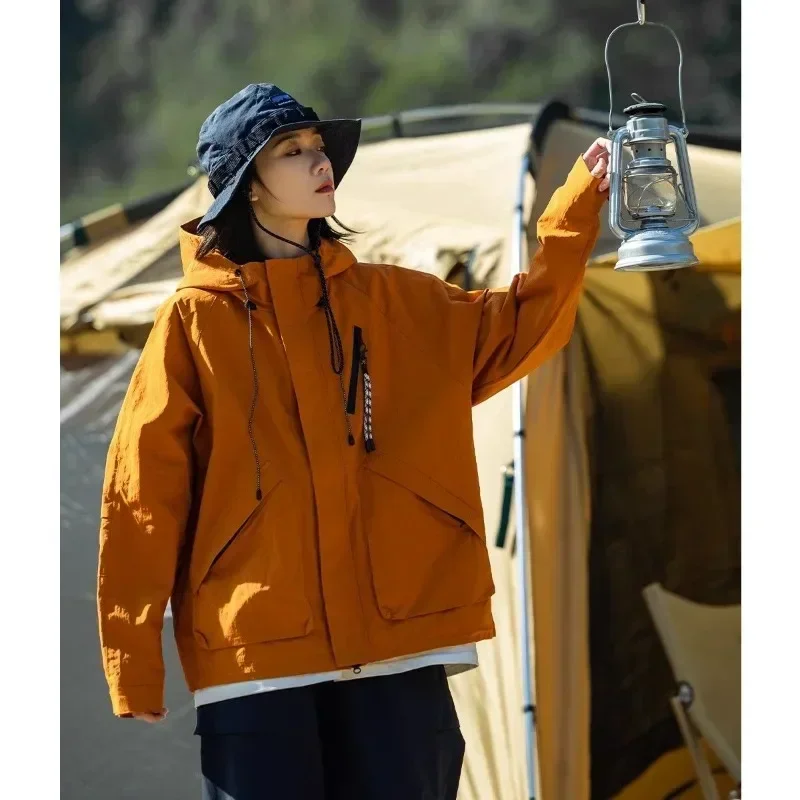 Chaqueta Ligera Impermeable Y Cortavientos Unisex - Capucha, Cremallera, Ideal Para Senderismo Y Pesca