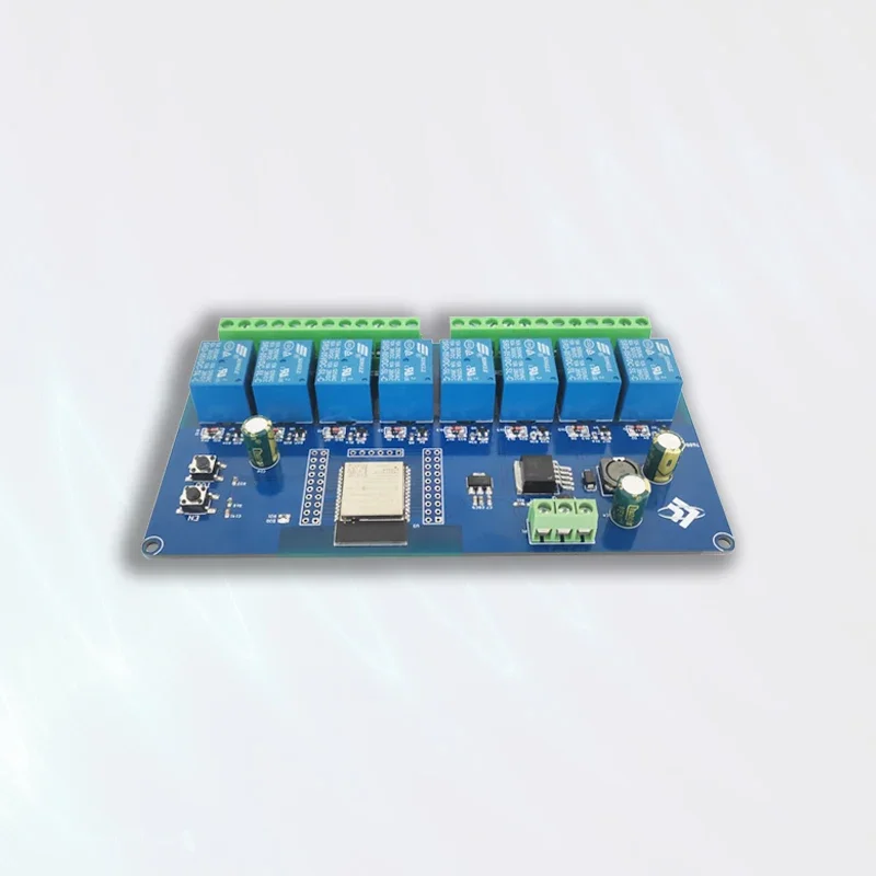 DC5-30V Power ESP32 WiFi Bluetooth BLE 8-way Relay Module ESP32 Dev Board ESP32-Wroom Secondary Development