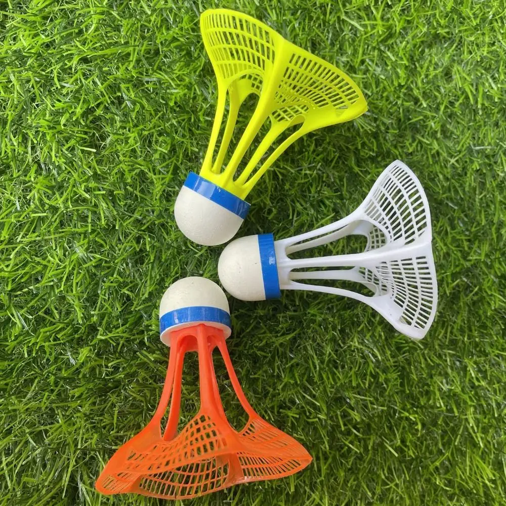 Description Picture 5 of item3Pcs/Pack Durable Colorful Luminous Shuttlecock Nylon Shuttlecock Ball Badminton Accessories