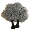 23x26cm Small Dark Cloud Pillow Plush Stuffed Angry Emotion Black Cloud Natural Cushion with Legs Decor Plushie Peluche Gift 6