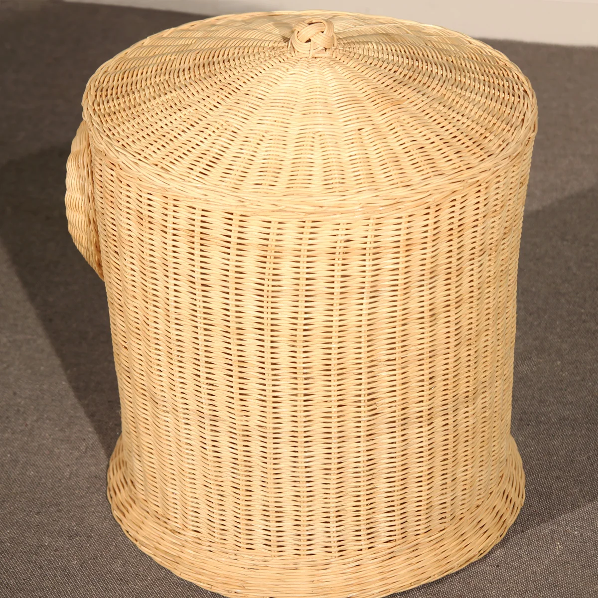 Rattan Art Elephant Hotel Towel Storage Basket Sundries Toy Storage Handmade Woven Basket Room Dirty Clothes Organizing Basket 4