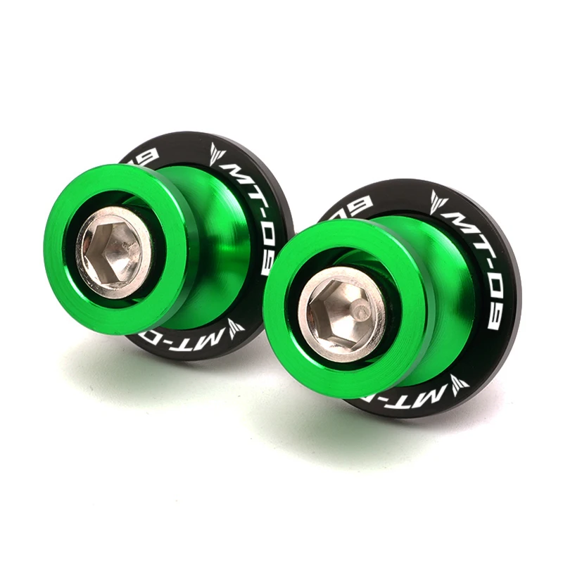 Universal Motorcycle Swingarm Spools Sliders Stand Screws (6MM) - Premium Motorcycle Accessories