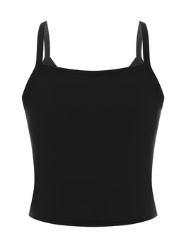 Women's Summer Cami Tops Cute Bow Cherry Print Tank Tops Sleeveless Spaghetti Strap Camisoles 2