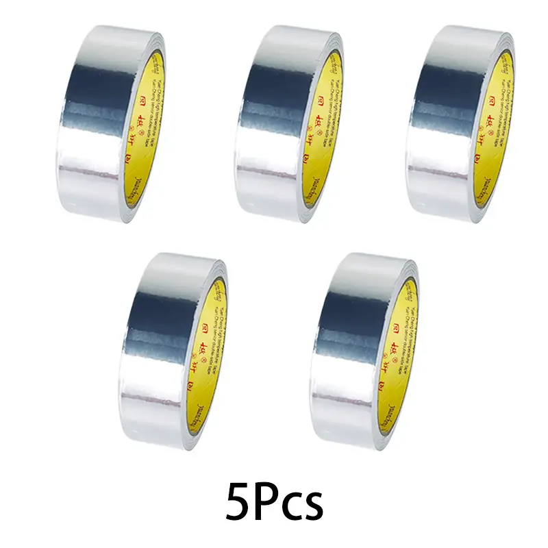 High Temperature Resistance Aluminum Foil Tape Kitchen Pipe Repair Tape Adhesive Sealing Foil Heat Insulation Leak Proof Tape - Image 20