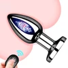 Metal Anal Vibrators Butt Plug Vibrator Wireless Remote Male Prostate Massager Adult Sex Toys for Men Woman Gay Erotic Toys 1