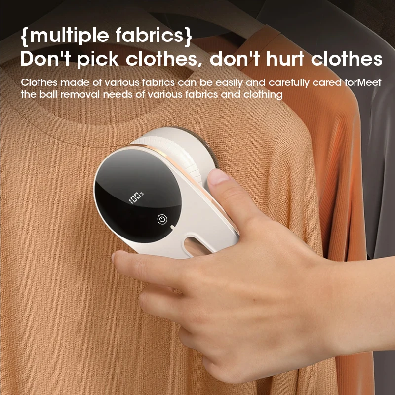 USB Electric Rechargeable Lint Remover Trimmer for Clothes Fuzz and Hair Balls Sweater Shaver and Removal Device