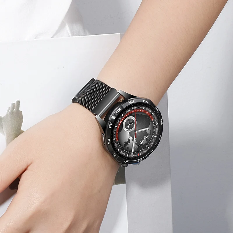 Elegant Milanese Magnetic Loop Bracelet - Premium Stainless Steel Watch Band (18/20/22mm)