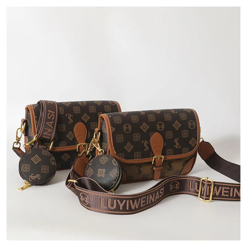 LV Louis Vuitton Women's Fashion Printed Vintage Crossbody Shoulder